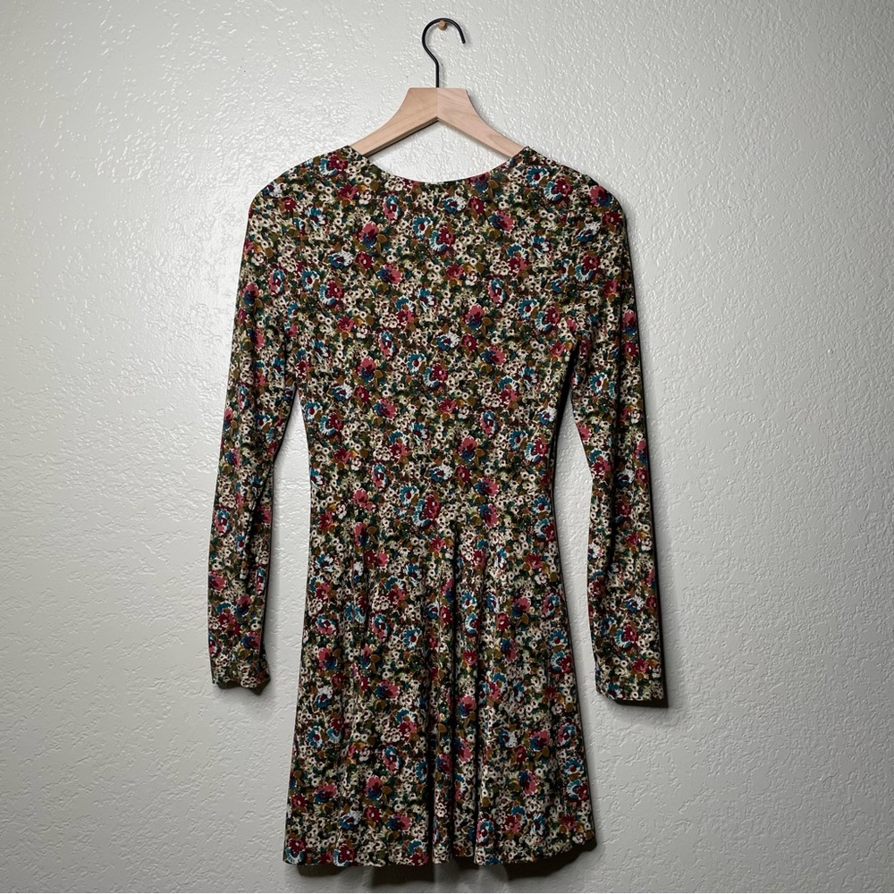 Show Me Your Mumu Stevie Babydoll Flower Cider Long Sleeve Dress Boho - Picture 7 of 11